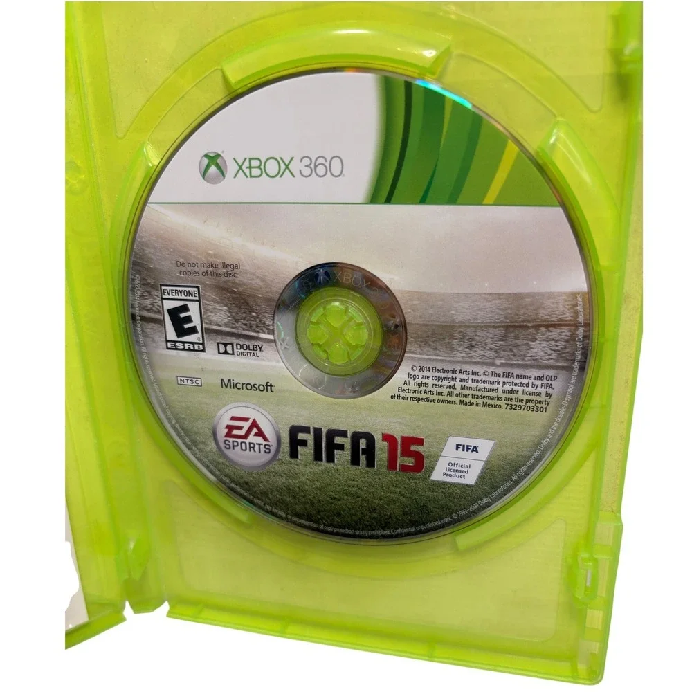 FIFA 15 Xbox 360 EA Sports Soccer Video Game Lionel Messi Ultimate Team Legends